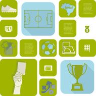 football soccer infographic N409