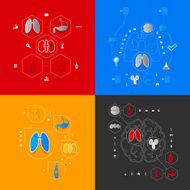 Set of medical icons N96