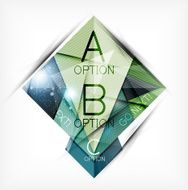 Infographic abstract background N159
