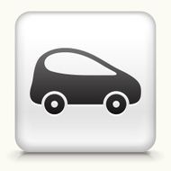 Square Button with Car interface icon