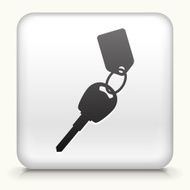 Square Button with Car Keys