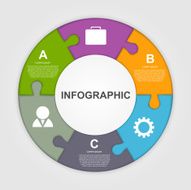 Abstract vector infographic Design elements N2