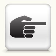 Square Button with Pointing Hand N2