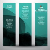 abstract blue shape banner background N2