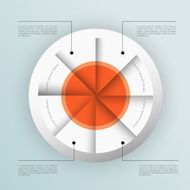 Business Infographics graph Vector Eps 10 N10