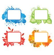 seasons design vector illustration N2