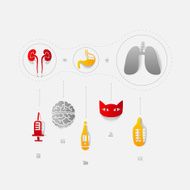 Set of veterinary icons N99