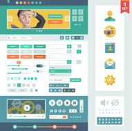 Vector UI elements for web and mobile N2
