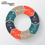 Circle arrows for your info graphic N6