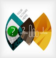 Option infographic presentation layout N40