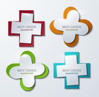 Vector moder banners element design N29