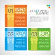 Abstract infographics Ribbon N3