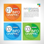 Abstract infographics Gear N3