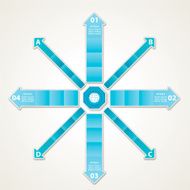 Blue Infographic Option Tabs N2