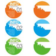 Abstract infographics N213