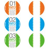 Abstract infographics N214