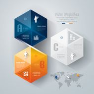 Infographics vector design template N327