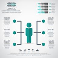 Business management strategy or human resource infographic N53