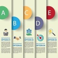 timeline infographics with icons set N5