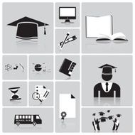 Education And Graduation Icon Set N2