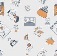 Business and Finance Seamless Pattern N24
