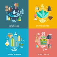 Spa icons set N4