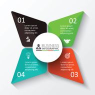 Vector star for infographic N3