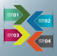 Abstract infographic N44