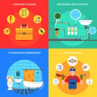 Plumbing Concept Set