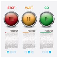 Traffic Light Sign Infographic