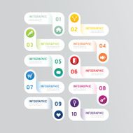 Modern banner button with social icon design options Vector N4