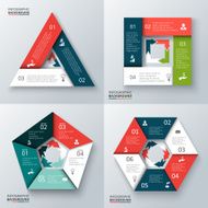 Vector elements for infographic N10