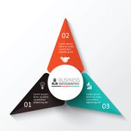 Vector star for infographic N5