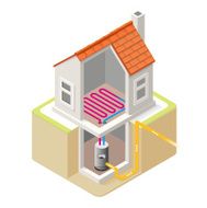 Energy Chain 04 Building Isometric
