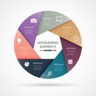 Modern infographics 7 options N2