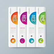Infographic design template and marketing icons N63