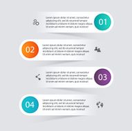 Vector colorful info graphics for your business presentations N273