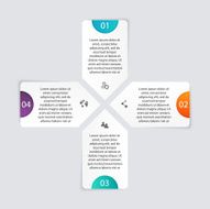 Vector colorful info graphics for your business presentations N275