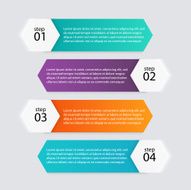 Vector colorful info graphics for your business presentations N278