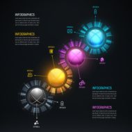 Colorful Geometric Infographic N8