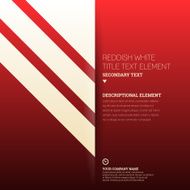 Reddish White Stripe Copyspace