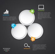Circle modern Infographic N4