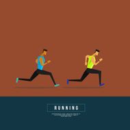 Sports Graphic Design - Running