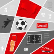 football soccer infographic N415