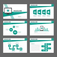 Green Multipurpose infographic presentation Templates