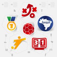 football soccer infographic N417