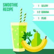 pear celery and banana smoothie recipe