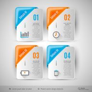 Business infographics template for web design N30