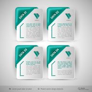 Business infographics template for web design N31