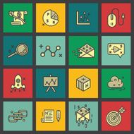 Set of vector icons N14